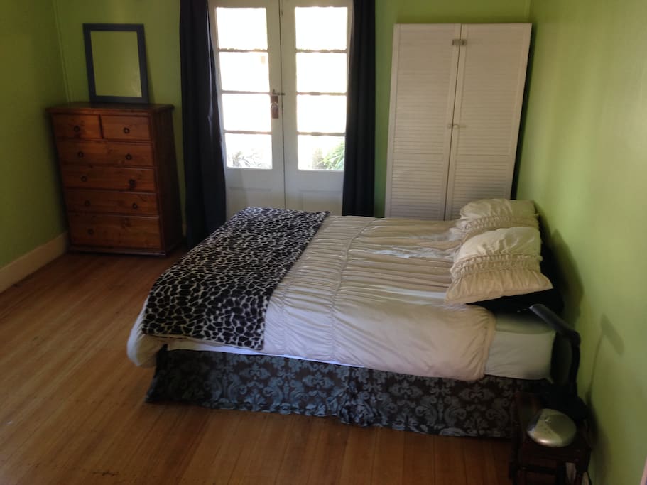 Wardrobe stocked with clean linen, towels & blankets etc.