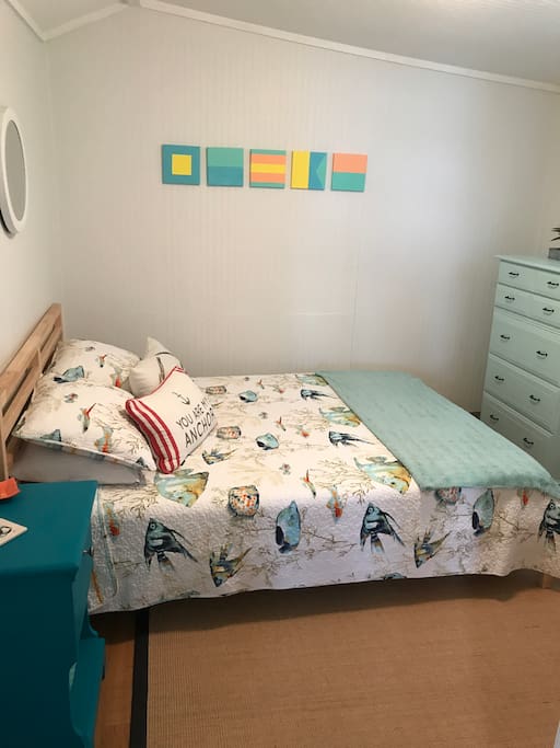 Queen Bedroom, has a closet