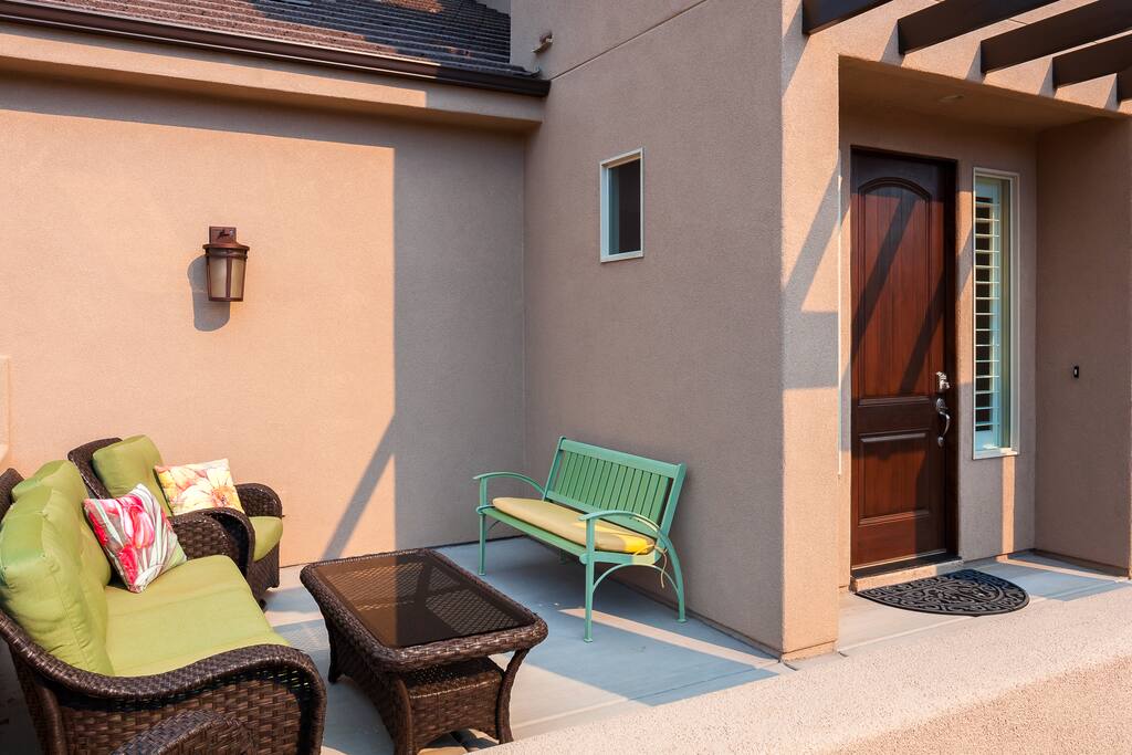 Front courtyard
