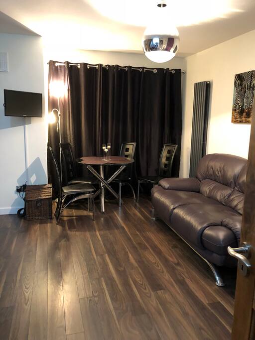 Living room / dining area.
