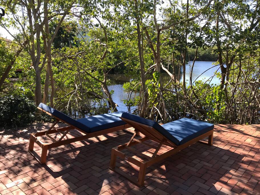 Back Patio, Canal & Preserve