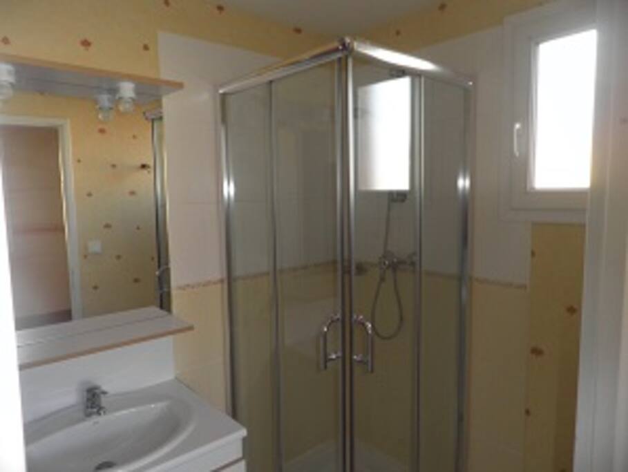 salle de douche privée