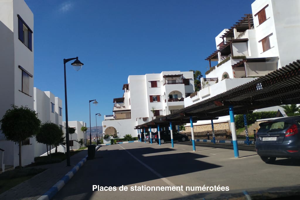 Places individuelles de stationnement