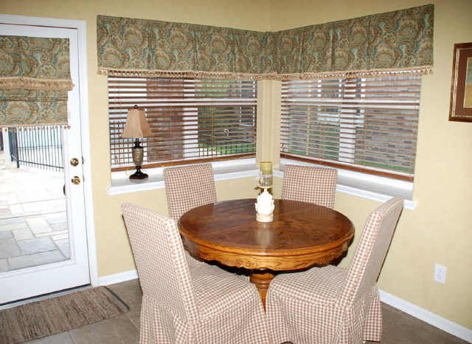 Dining area.