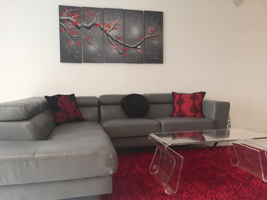 The living room