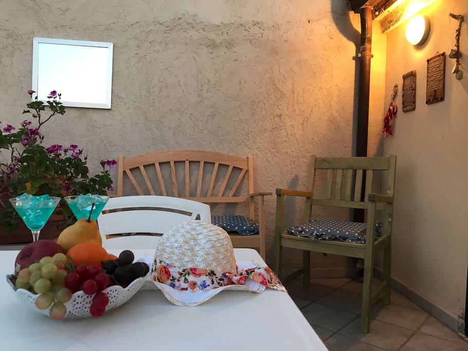 Terrazza e angolo relax