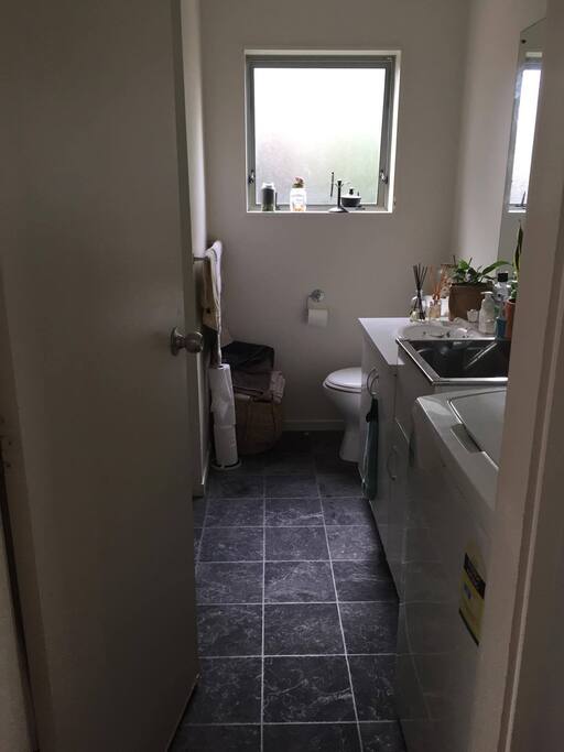 downstairs bathroom /laundry