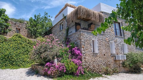 Top performing Airbnb: Renovated Farmhouse with private roof pool in Muğla