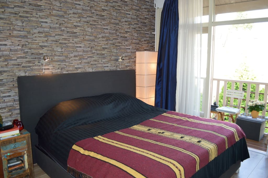Get to rest in this comfortable king sized bed