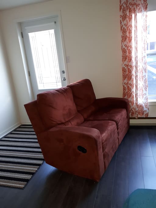 Chambre/salon : fauteuil inclinable