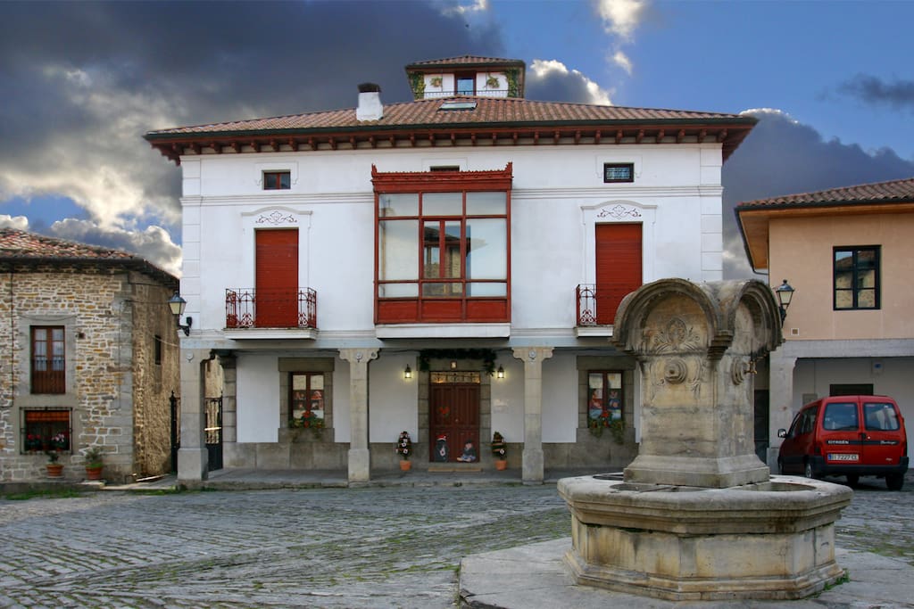 Fachada de la vivienda