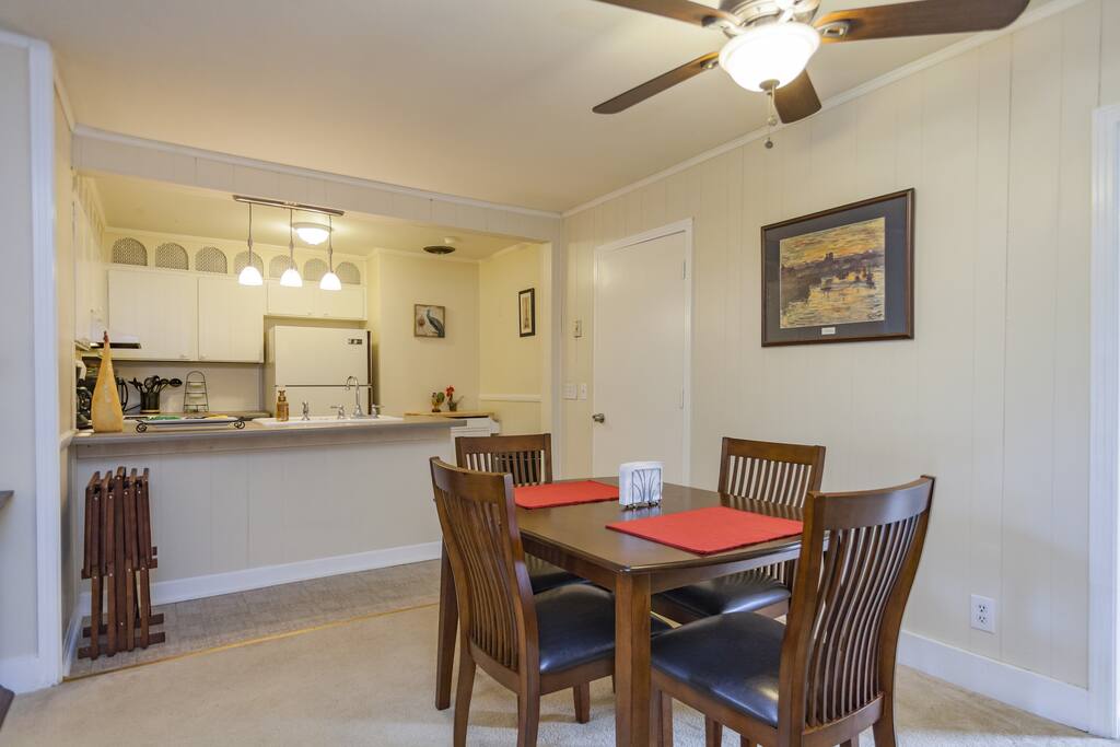 Dining Room & Kitchen.