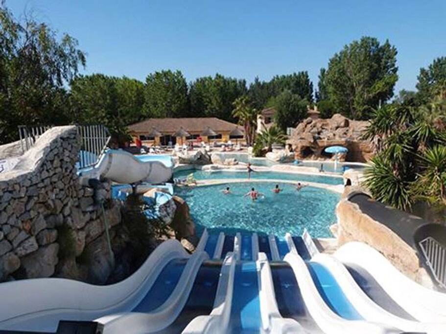 Complexe aquatique du camping