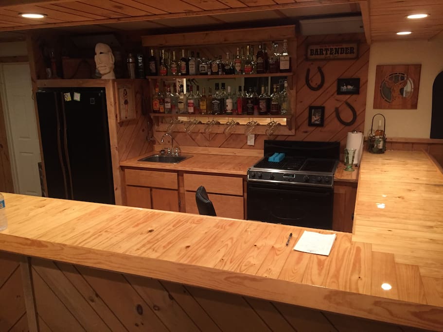 Bar/Kitchen Area