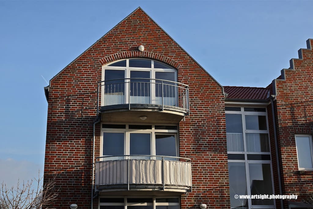 Dachgeschosswohnung mit großem Balkon