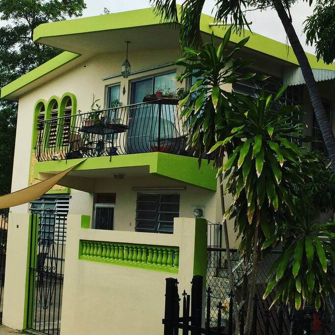 Front of house on private road