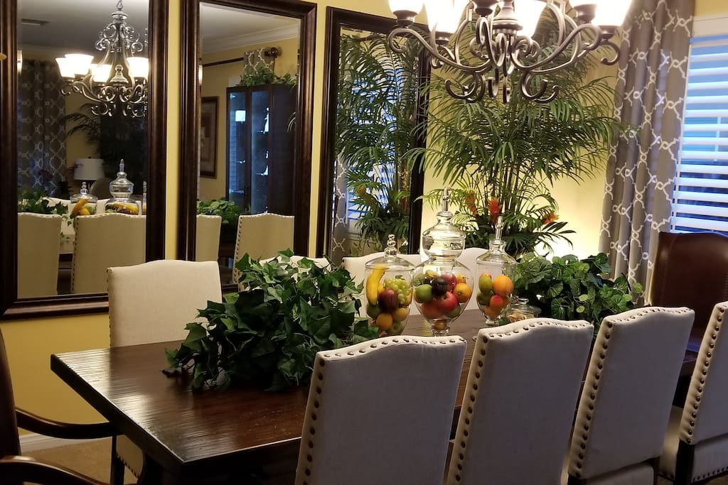 Beautiful formal dining room