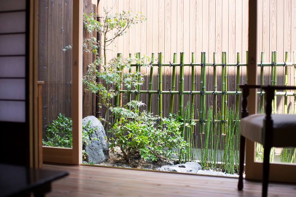 Private Japanese garden