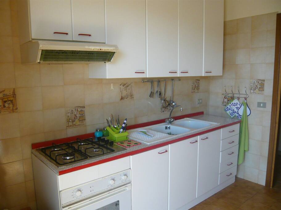 Cucina spaziosa