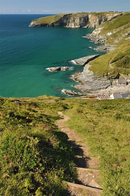 Cornish coastal path