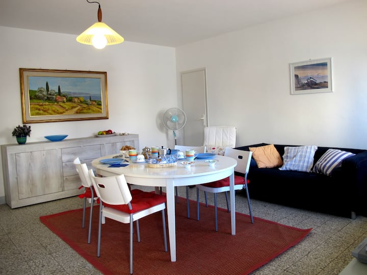 In Villa Nice Flat With Terrace. And Garden. - San Vincenzo