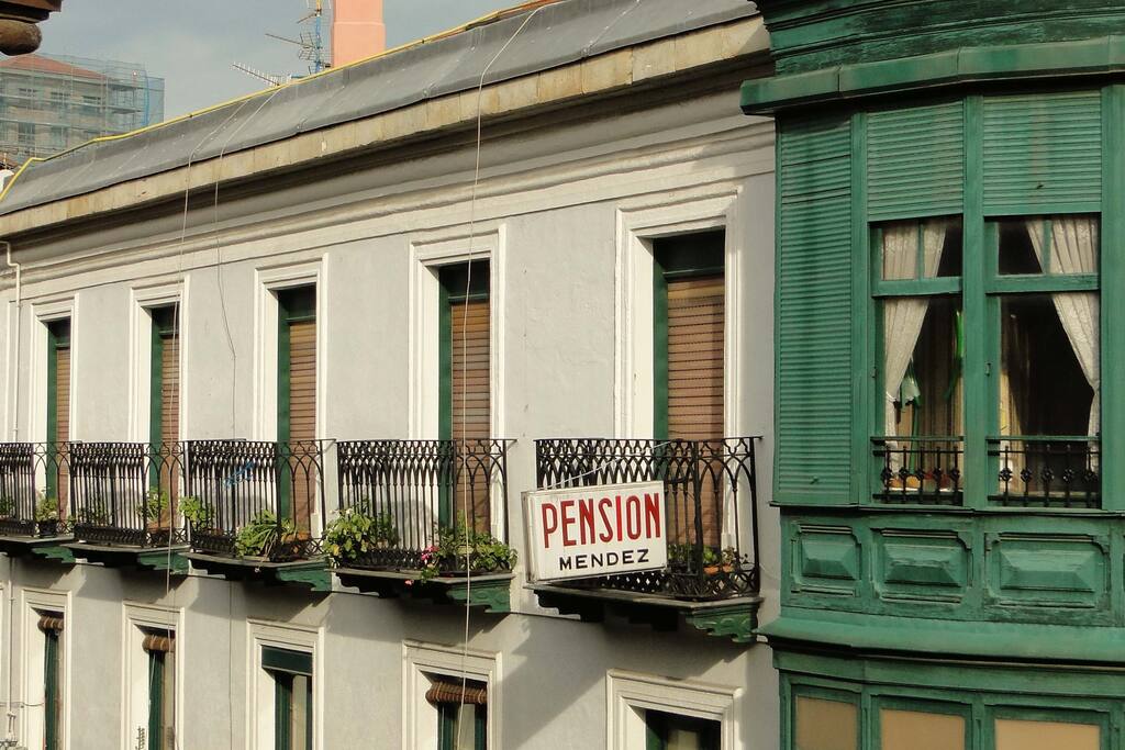 Los balcones de las habitaciones