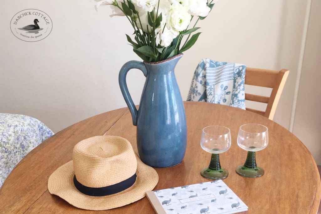 Breakfast and Dining table for two.