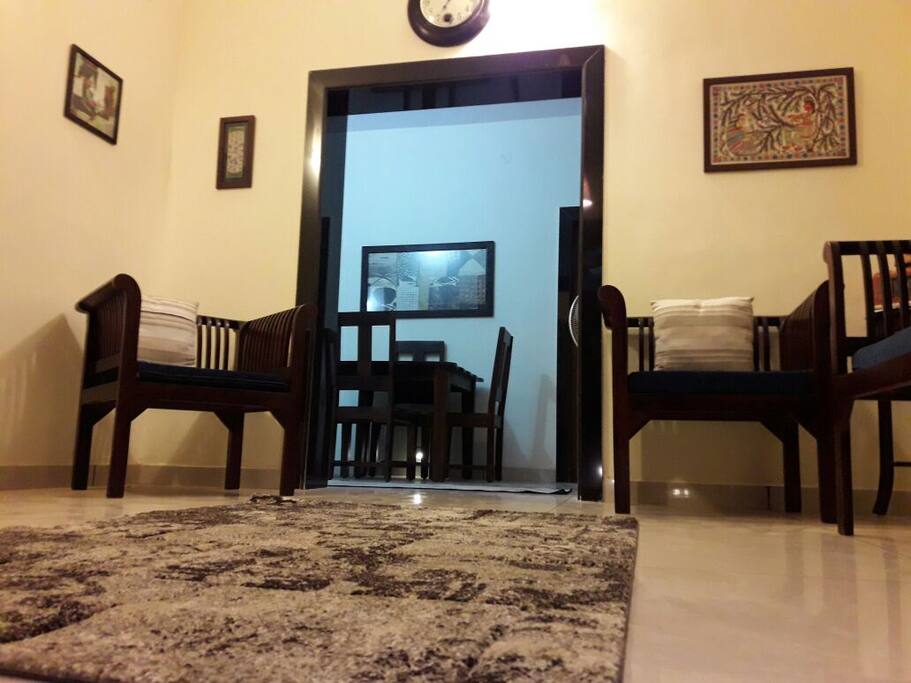 Living room with the finest furniture