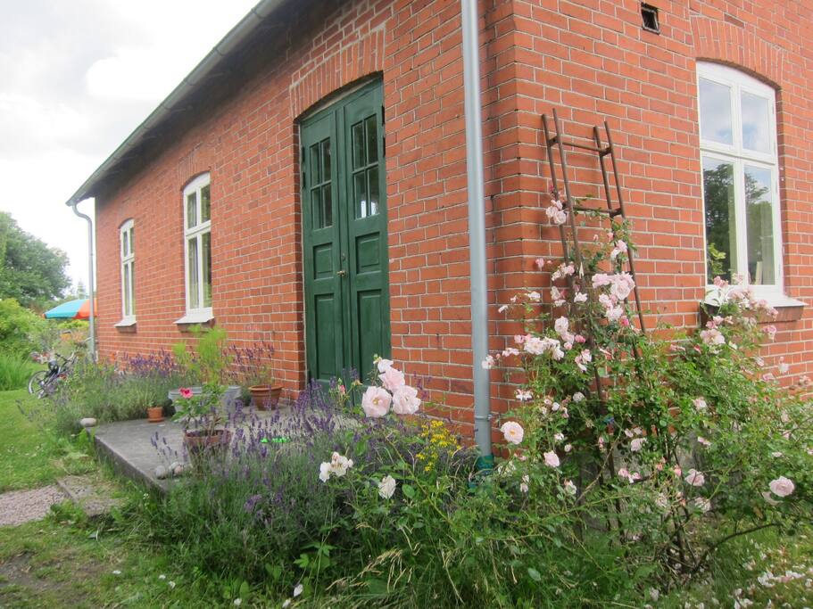 Framsidan av huset