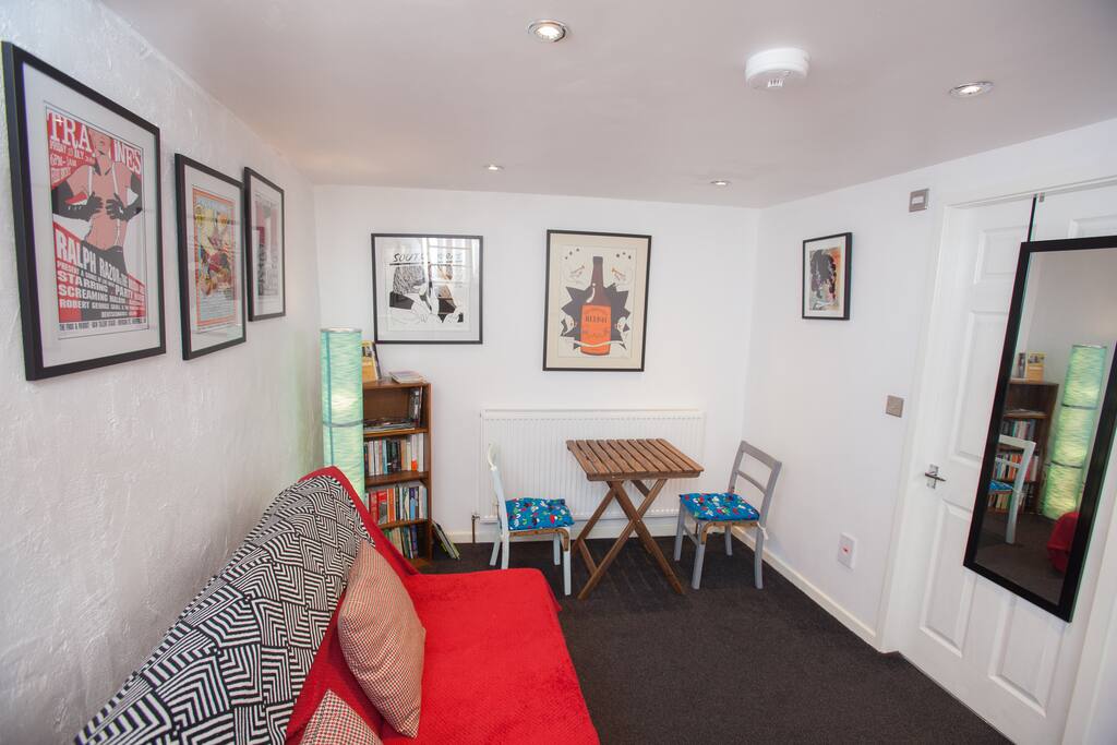The apartment - downstairs.