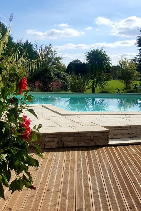8pers country house Pool and hot tub