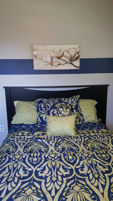 Picture above headboard