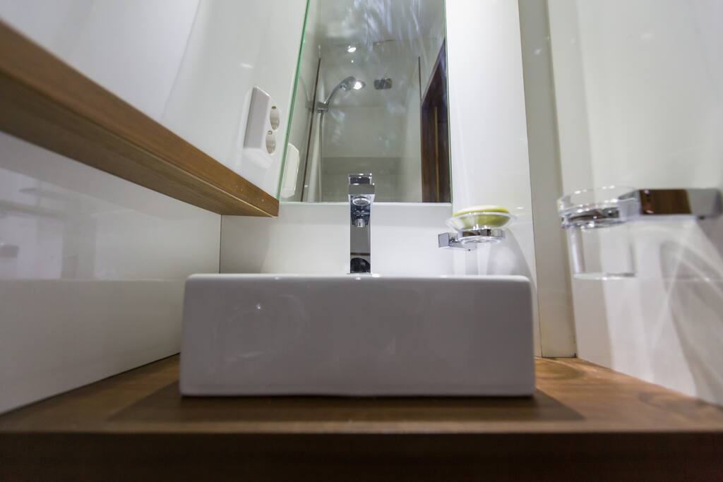 Sharing bathroom