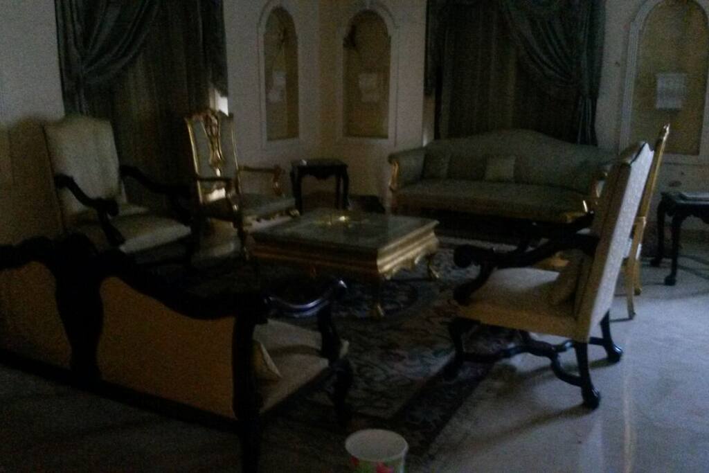 Saloon for guest downstairs