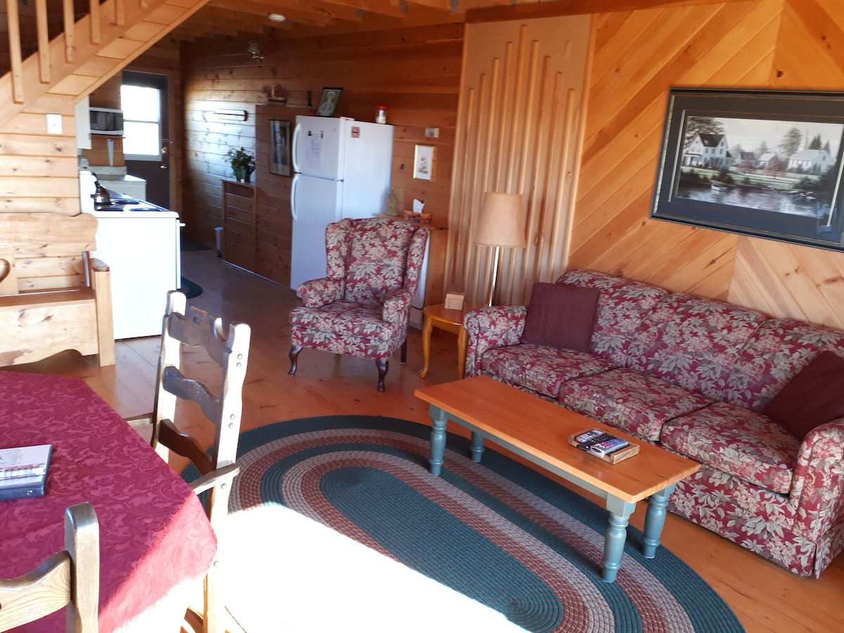 Open concept kitchen, living room and dining area allows for easy conversations. 