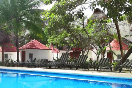 Top 20 playa del carmen vacation cabin rentals and cottage rentals ... Cabaña Ideas Mexicanas