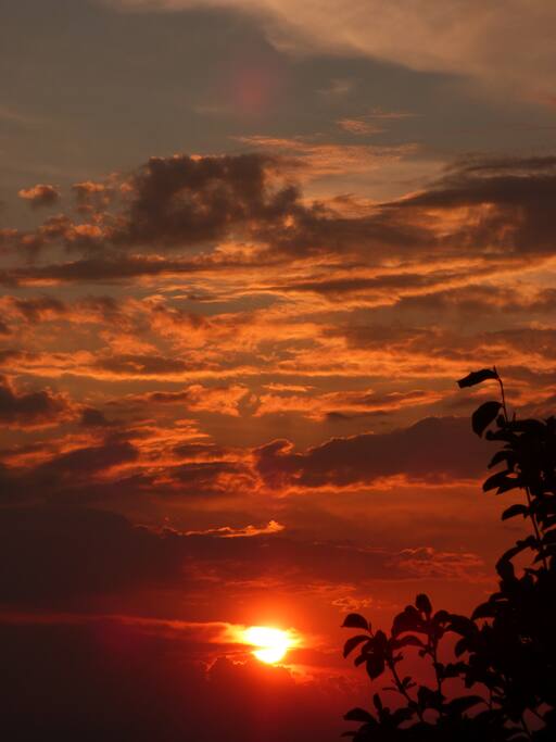 und Abends gibt es das zu sehen =)