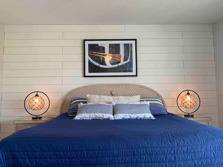 Bedroom 2 Up- 1 King. Master Bedroom 2 with access to porch and Oceanview