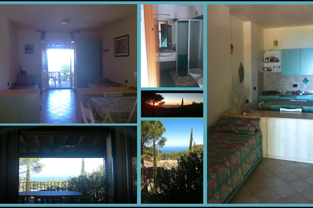 Interno e terrazza