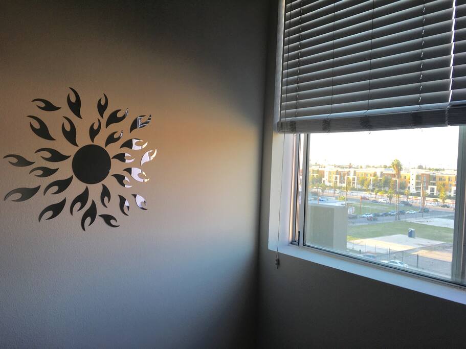 Some art in the room