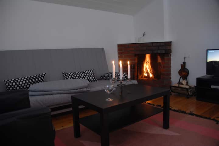 สำหรับช่วงเย็นเตาผิงที่อบอุ่น