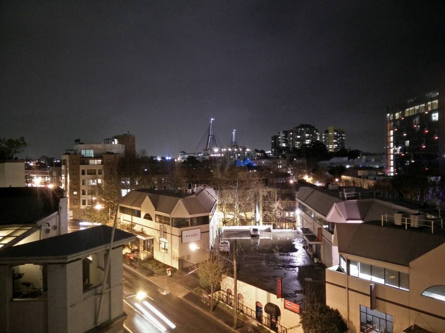 View from the balcony