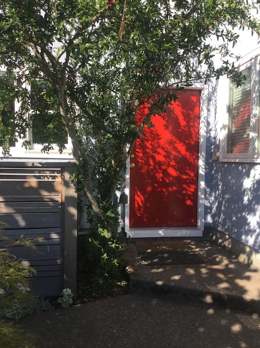 Here is your front door