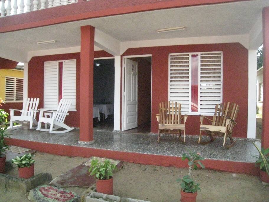 Frente de la casa