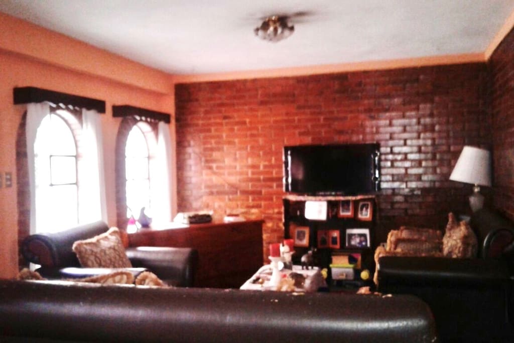 The living room