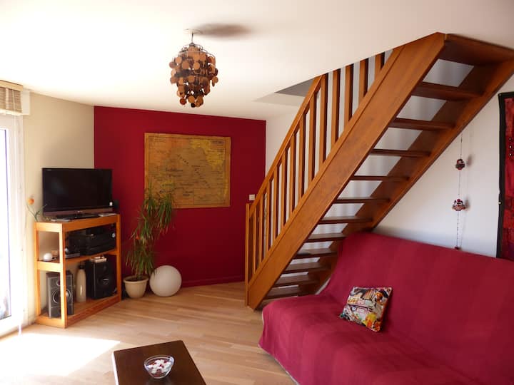 Vaste T2 Duplex Calme Et Lumineux - Vannes
