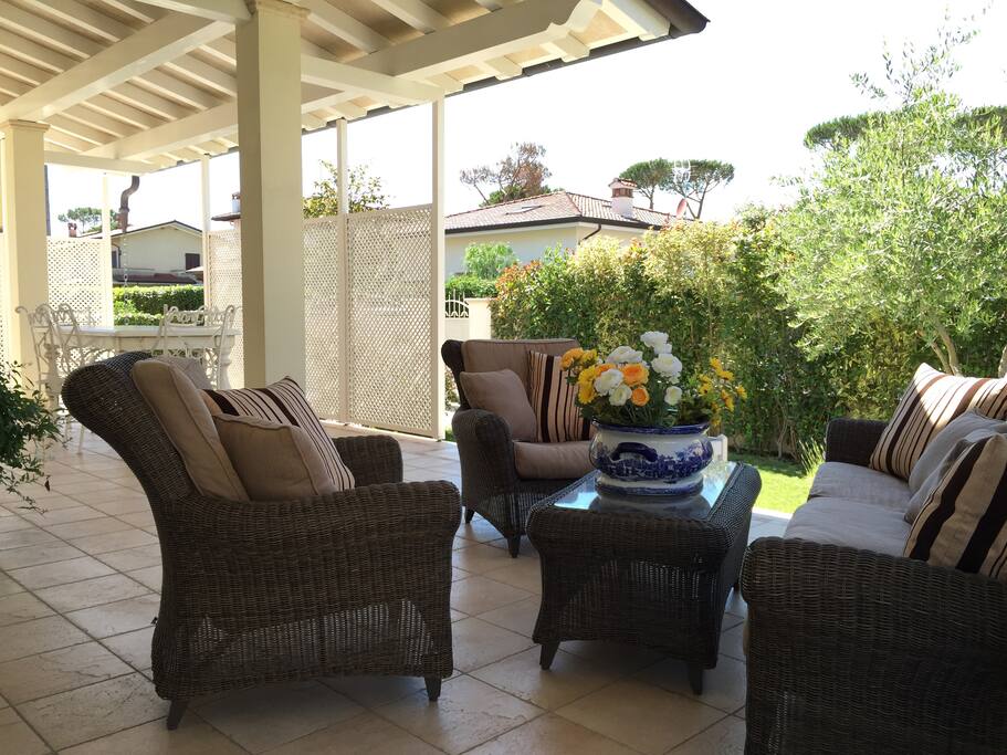 Il patio esterno