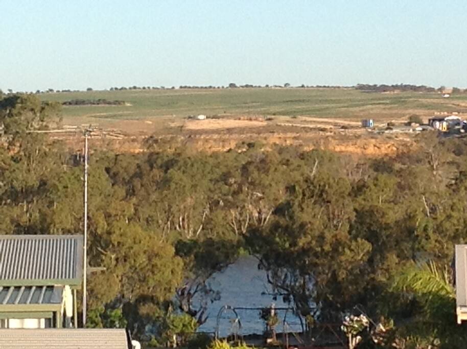 View from dining room