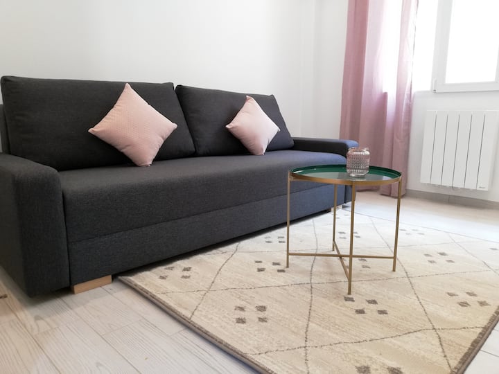 Cosy Studio Near Beach (2) Terrasse + Netflix - Juan-les-Pins