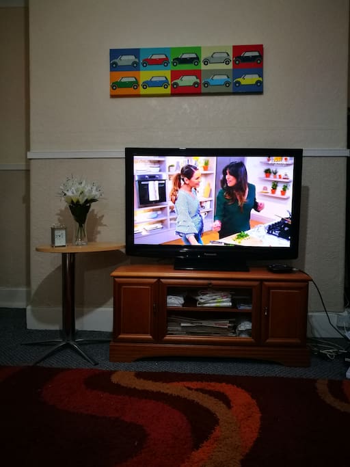 Feel free to watch tv